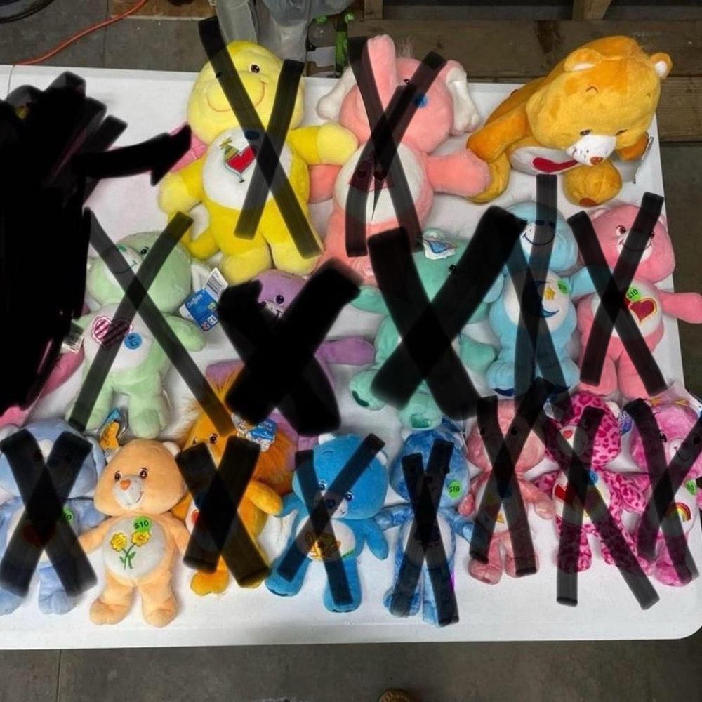 *SOLD* Care Bears Lot